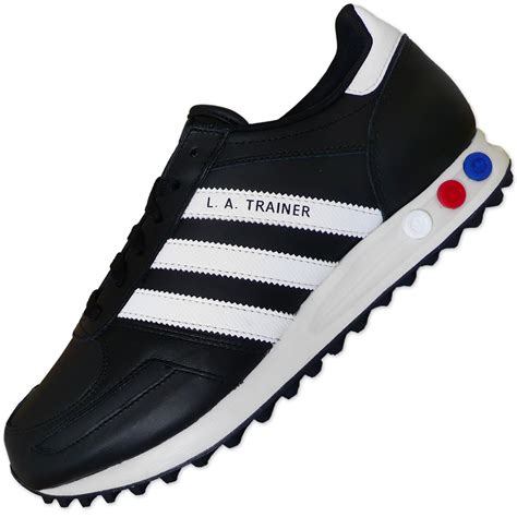 adidas los angeles damen schwarz weiss|adidas LA Trainer .